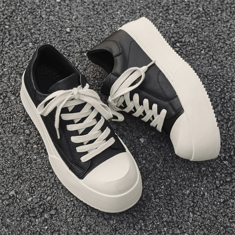 Men's Low-top Thick-soled Casual Sneakers
